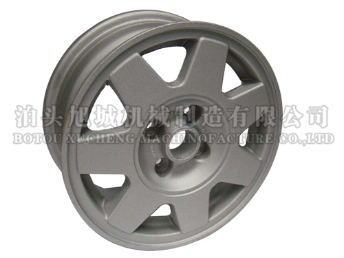 Cast aluminum car wheels