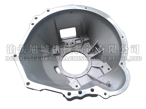 Cast aluminum automobile housing